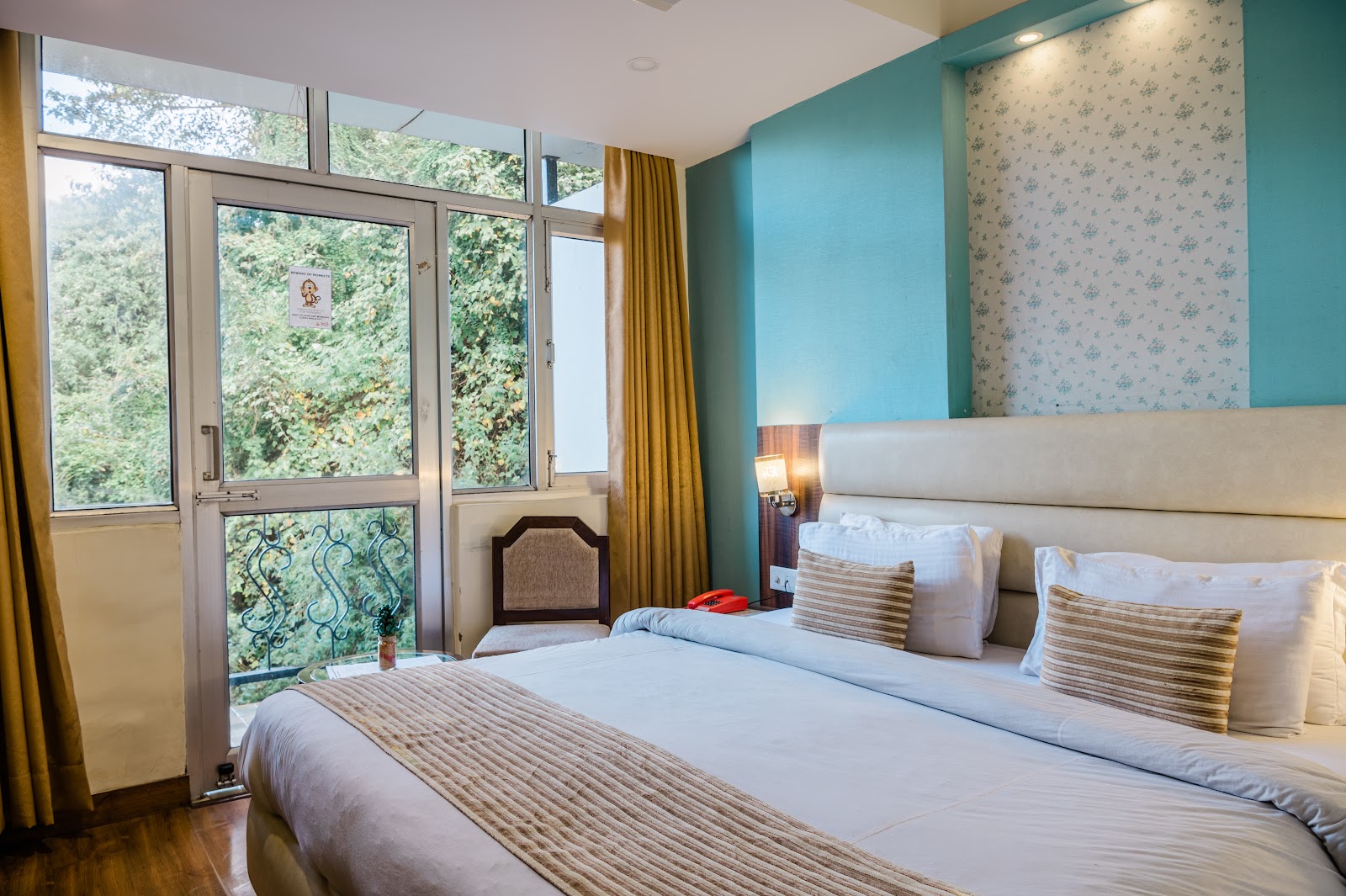 Deluxe With Balcony (Non-View) (150 sq.ft.) at Hotel Shiva Continental Mussoorie